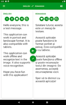 Romanian - English Translator android App screenshot 1