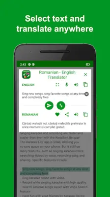 Romanian - English Translator android App screenshot 4