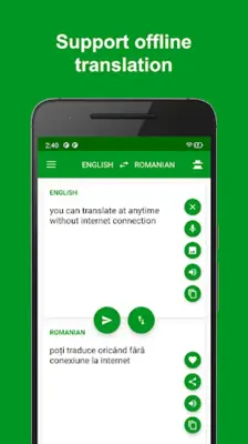 Romanian - English Translator android App screenshot 6