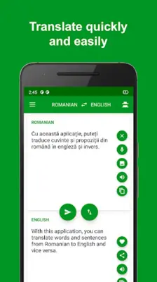 Romanian - English Translator android App screenshot 7